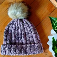 کلاه بافتنی زناه دست بافت