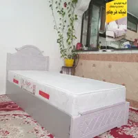 تخت خواب یک نفره تمام وکیوم/تختخواب ۱یکنفره آسنا|تخت و سرویس خواب|مشهد, سپاد|دیوار