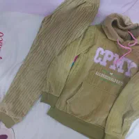 هودی شلوارمخمل دخترانه