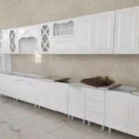 کابینت آشپزخانه  با فلز  وام دی اف  ممبران