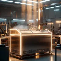 یخچال ویترینی بستنی مدل خوابیده کیفیت تضمینی