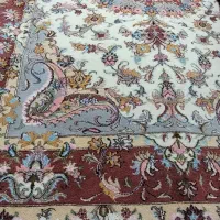 یک جفت فرش ۹متری سالاری گل ابریشم|فرش|مراغه, |دیوار