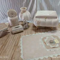 ست دکوری مخمل جهیزیه عروس|صنایع دستی و سایر لوازم تزئینی|تهران, اقدسیه|دیوار