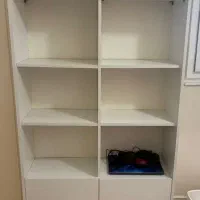کتابخانه|کتابخانه، شلف، قفسه‌های دیواری|اهواز, کمپلو شمالی|دیوار
