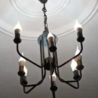 لوستر هشت شعله