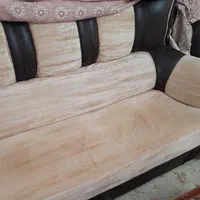 مبلمان راحتی ۷نفره روکش مخمل|مبلمان خانگی و میز عسلی|کرمانشاه, |دیوار