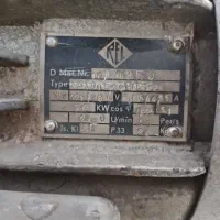 دینام (الکتروموتور) ۳ فاز ۳ اسب|ماشینآلات صنعتی|قرچک, مهدیه|دیوار