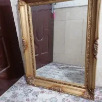 آینه قاب چوبی