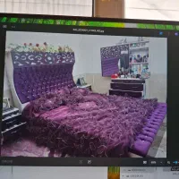 سرویس خواب بسیار جادار|تخت و سرویس خواب|یزد, |دیوار