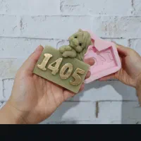 قالب سیلیکونی شمع و سنگ مصنوعی