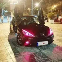 فروش207 پانا استثنایی مدل 99دنده ی فول مشکی متالیک