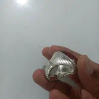 انگشتر نقره ساچمه نگین عقیق دستسازتهران سید|جواهرات|ری, اقدسیه|دیوار