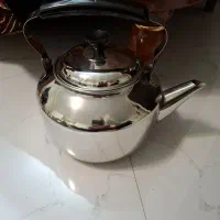 کتری قوری استیل قدیمی|قوری، کتری، قهوه‌ساز دستی|تهران, تهرانپارس شرقی|دیوار
