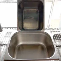 بنماری/ظرف استیل/ظرف تاپینگ/بن ماری/ سینی استیل|کافیشاپ و رستوران|یزد, |دیوار