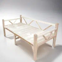 تخت سنتی ساده|صندلی و نیمکت|اصفهان, قهجاورستان|دیوار
