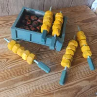 منقل کباب چوبی