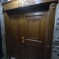 درب چوبی ورودی اتاقی ضد آب|مصالح و تجهیزات ساختمان|قم, نخودی|دیوار