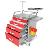 تجهیز ترالی اورژانس مطب ها و کلینیک های پزشکی