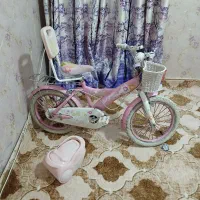 دوچرخه دخترانه سایز. ۱۶.   نو