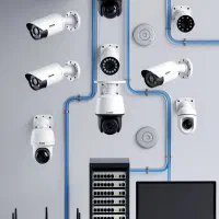 نصب و راه اندازی دوربین مدار بسته و دزدگیر