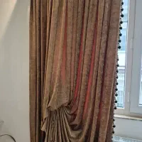 والان مخمل منگوله دار پرده|پرده، رانر، رومیزی|رشت, رودبارتان|دیوار