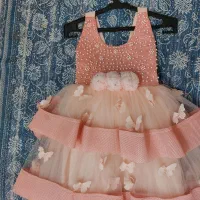 پیراهن مجلسی دخترانه|کفش و لباس بچه|سمنان, |دیوار