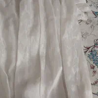 دو عدد پرده حریر پتینه