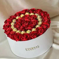 باکس گل روبانی|گل مصنوعی|قرچک, مهدیه|دیوار