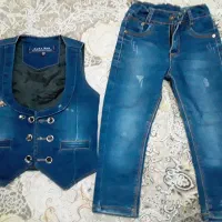 جلیقه و شلوار بچگانه