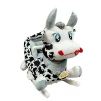 راکر تعادلی کودک طرح گاو مخملی با پایه چوبی|اسباب‌‌بازی|تهران, پردیسان|دیوار