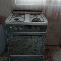 اجاق گاز طرح فر چهار شعله