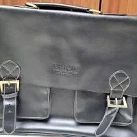 کیف دستی چرم طبیعی آمریکایی