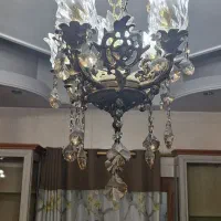 لوستر و ساعت برنجی|لوستر و چراغ آویز|لاهیجان, کوی خزر|دیوار