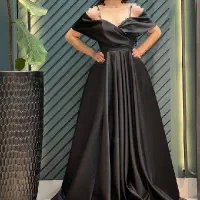 لباس مجلسی ساتن آمریکایی