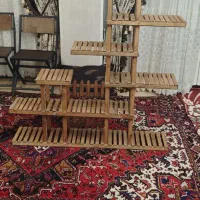 استند چوبی ۵ طبقه