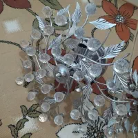 لوستر نقره ای|لوستر و چراغ آویز|سنندج, |دیوار