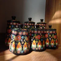 ست ۶ تایی بانکه (جاادویه)|صنایع دستی و سایر لوازم تزئینی|تهران, سازمان برنامه جنوبی|دیوار