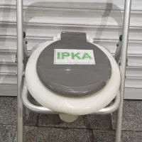 توالت فرنگی تاشو آلومینیومی IPKA .به همراه قیف