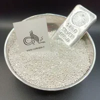 شمش نقره و ساچمه نقره