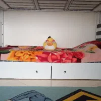 تخت خواب دو طبقه|تخت و سرویس خواب|قزوین, |دیوار