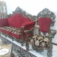 ست کامل مبل و کنسول و بوفه و دو دست میز وسط