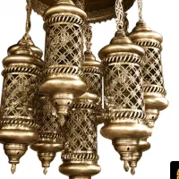 فروش ویژه انواع لوستر مراکشی وسنتی|لوستر و چراغ آویز|قم, باغ شریفی|دیوار