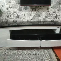 میز tv دو تیکه MDF|میز تلویزیون|فولادشهر, B2|دیوار