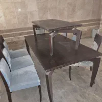 میز هفت نفره با جلو مبلی|میز و صندلی غذاخوری|تهران, باغ فیض|دیوار