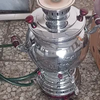 سماور گازی موکت و دیگر وسایل همه باهم