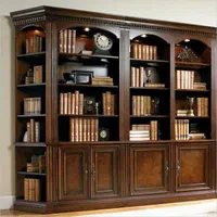 کتابخانه کلاسیک ممبران طرح چوب|کتابخانه، شلف، قفسه‌های دیواری|تهران, اتحاد|دیوار