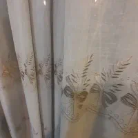 پرده های توری ووالان وچوب پرده  چوبی باحلقه چوبی|پرده، رانر، رومیزی|تهران, جیحون|دیوار