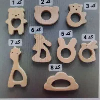 جغجغه دسته دار چوپی بافتنی|اسباب و اثاث بچه|قم, باجک یک|دیوار