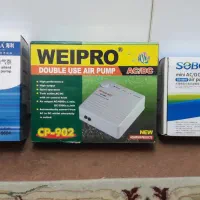 ۳عدد پمپ هوای آکواریوم برق و باتری ( شارژی)