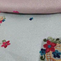 پارچه لمه گل دار گرم پالتویی|لباس|ایلام, |دیوار